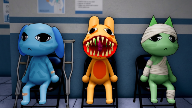 Animal Hospital Anomaly official Roblox hospital gameplay key art